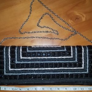 Prom Perfect Oversized Vegan Leather Clutch